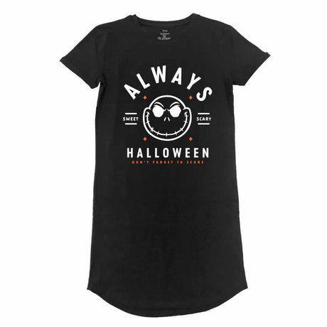 Nightmare Before Christmas – Always Halloween T-shirt Dress