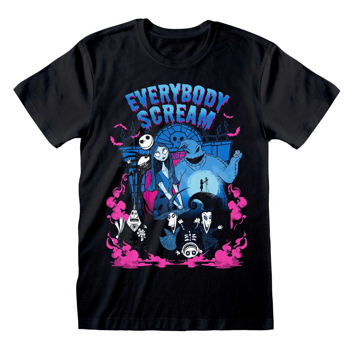 NIGHTMARE BEFORE CHRISTMAS, THE - EVERYBODY SCREAM T-SHIRT