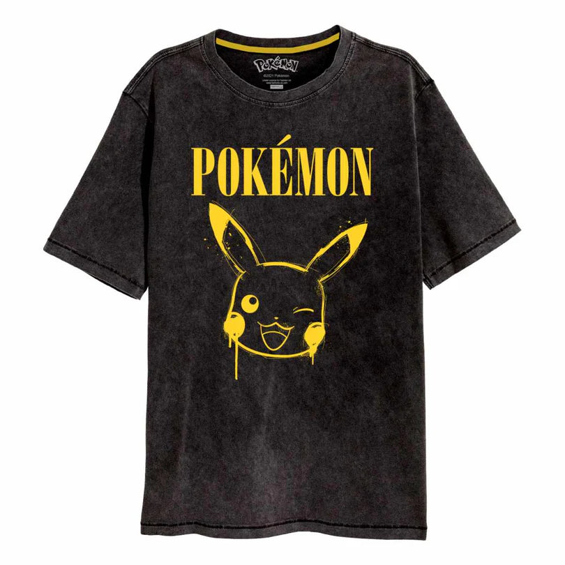 POKEMON  GRAFFITI PIKACHU - T-SHIRT