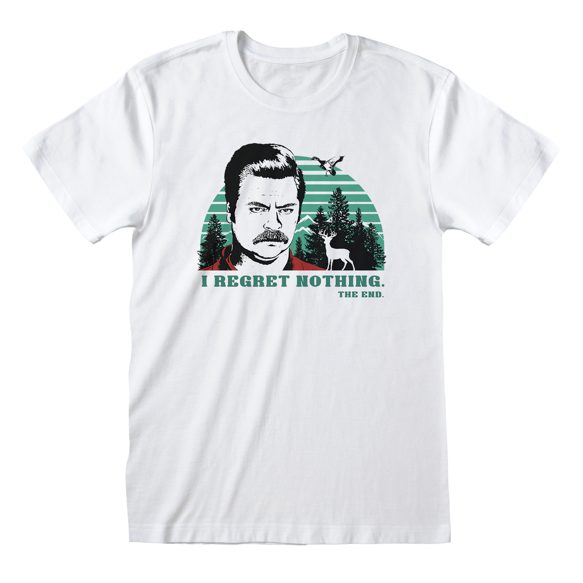 PARKS AND RECREATION - I REGRET NOTHING T-SHIRT