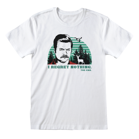 PARKS AND RECREATION - I REGRET NOTHING T-SHIRT