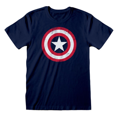 MARVEL COMICS AVENGERS - CAPTAIN AMERICA SHIELD T-SHIRT