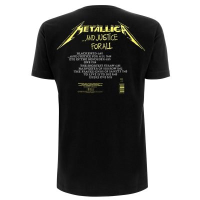 Metallica – And Justice For All Tracks (T-Shirt)