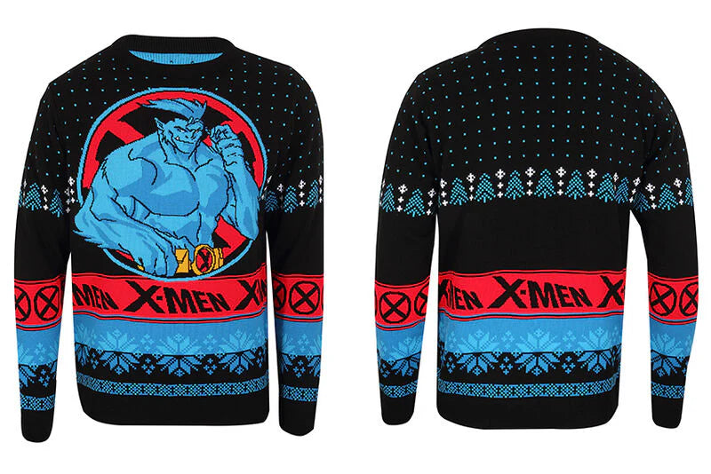 X-Men Beast julestrik – Marvel Christmas Jumper