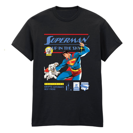 SUPERMAN - UP IN THE SKY T-SHIRT