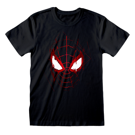 SPIDERMAN MILES MORALES - MASK GLITCH T-SHIRT