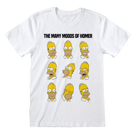 SIMPSONS, THE - MANY MOODS OF HOMER T-SHIRT