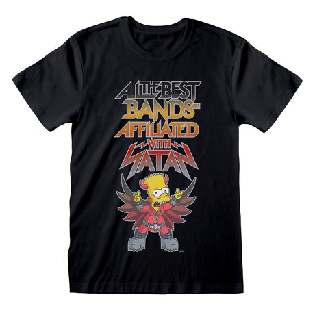 SIMPSONS, THE - WITH SATAN T-SHIRT