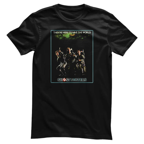 Ghostbusters – Here To Save The World Poster T-shirt