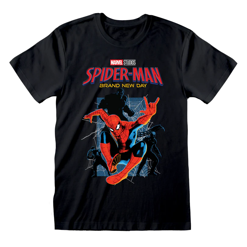 Spider-Man Web Photo / Brand new day / T-Shirt