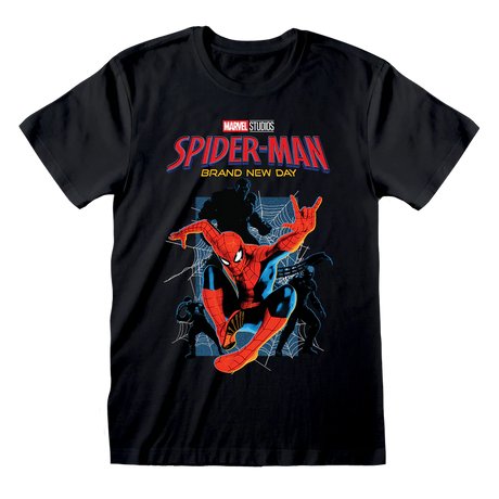 Spider-Man Web Photo / Brand new day / T-Shirt