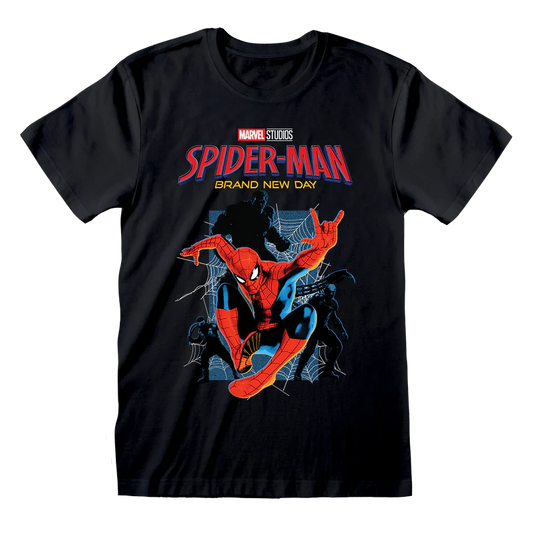 Spider-Man Web Photo / Brand new day / T-Shirt