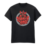 STRANGER THINGS - CHECKERED CIRCLE T-SHIRT