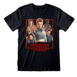 STRANGER THINGS - CHARACTERS IN GLOWING BOX T-SHIRT