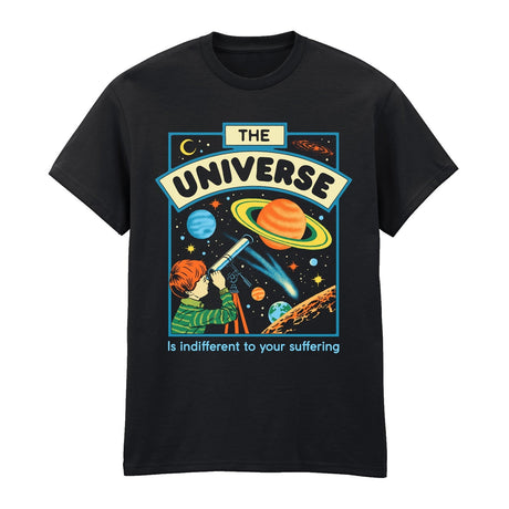 STEVEN RHODES - UNIVERSE BLACK T-SHIRT