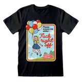 STEVEN RHODES - FUCK OFF BALLOONS T-SHIRT