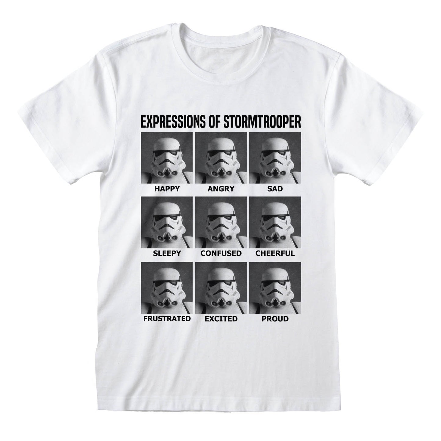 Star Wars - Expressions Of Stormtrooper T-Shirt