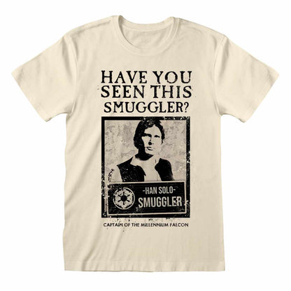 Star Wars Have You Seen This Smuggler (Unisex Natural T-Shirt)