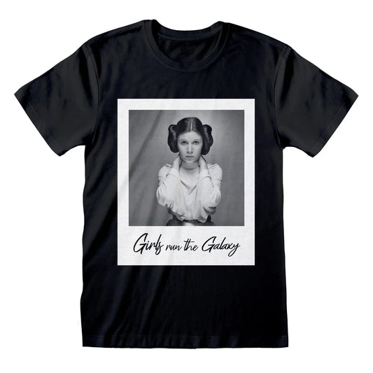 STAR WARS - LEIA GIRLS RUN THE GALAXY - T-SHIRT