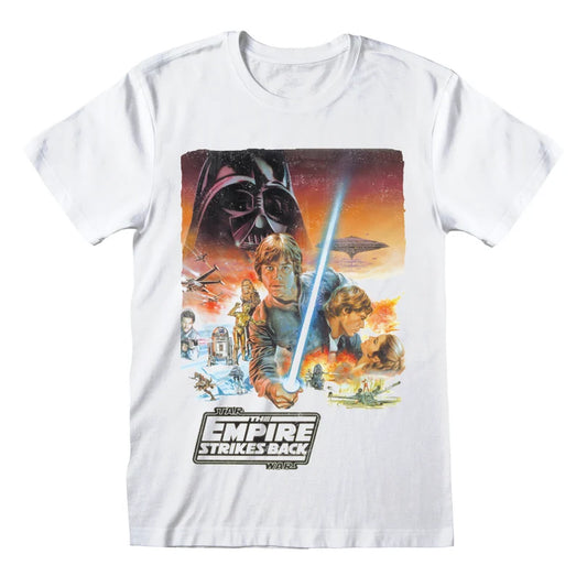 EPISODE 5 POSTER T-SHIRT STAR WARS – Premium plakat