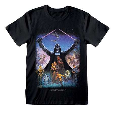 Darth Vader Lightsaber Poster T-Shirt