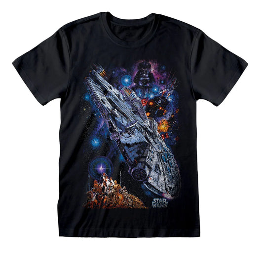 STAR WARS - GALAXY SHIP - T-SHIRT