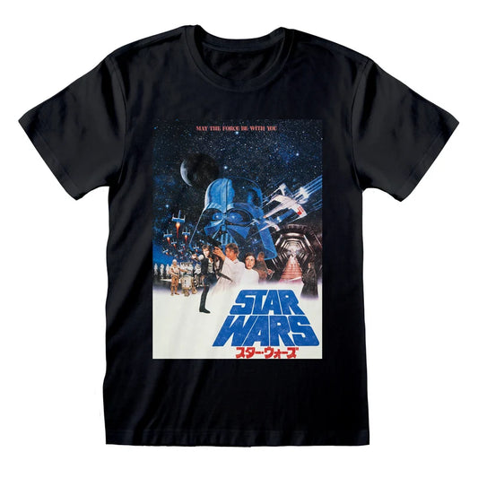STAR WARS  CLASSIC POSTER T-SHIRT - JAPANESE