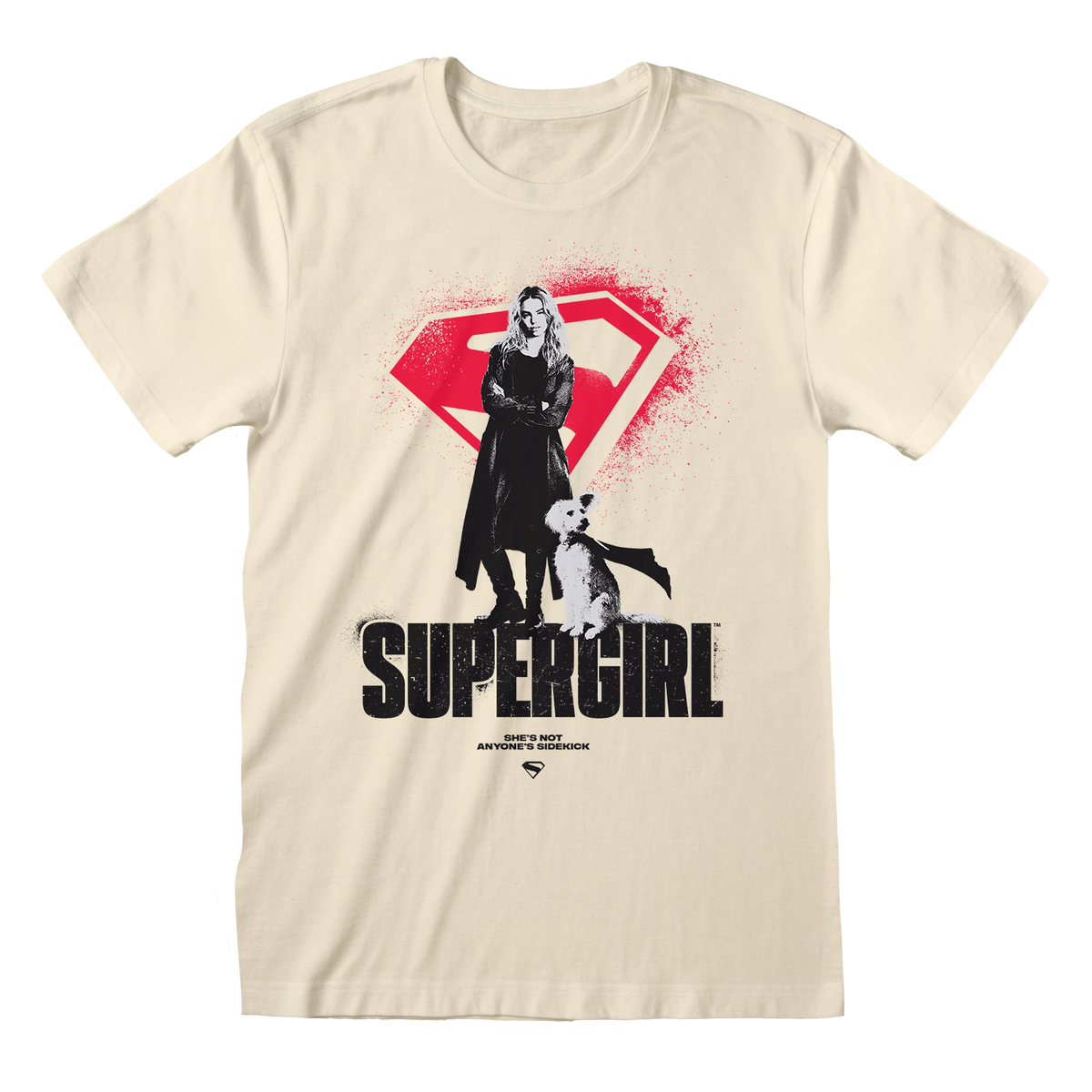 SUPERGIRL - SHE'S NOT ANYONE'S SIDEKICK T-SHIRT
