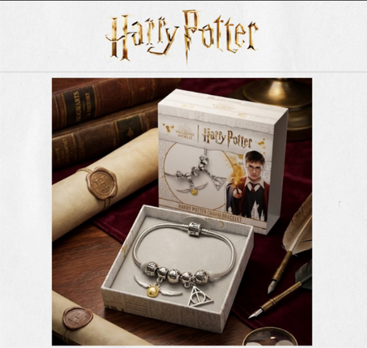 Harry Potter armbånd med charms