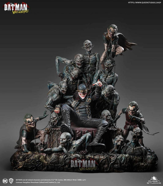 Batman Who Laughs on throne 1/4 70 cm DC Comics Statue