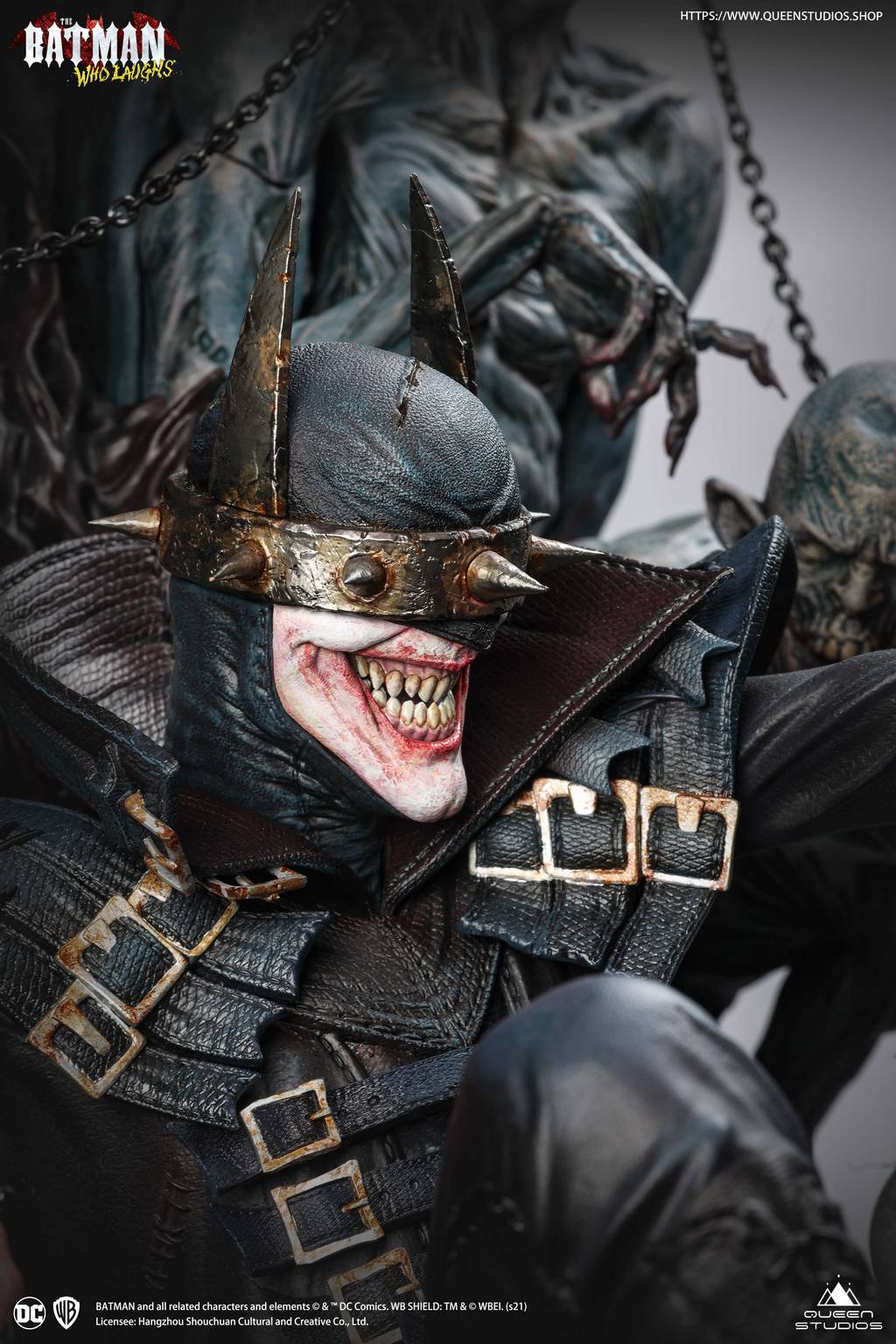 Batman Who Laughs on Throne Statue 1/4 – 70 cm – produktbillede 12