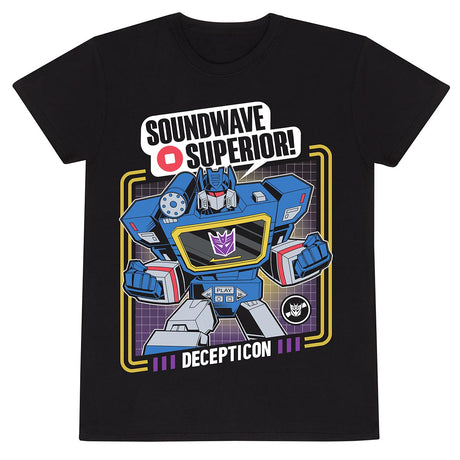 TRANSFORMERS - SOUNDWAVE SUPERIOR T-SHIRT