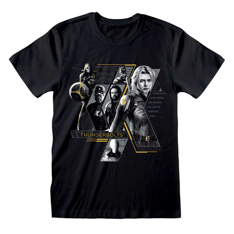 THUNDERBOLTS - THUDERBOLTS 6 CHARACTER T-SHIRT