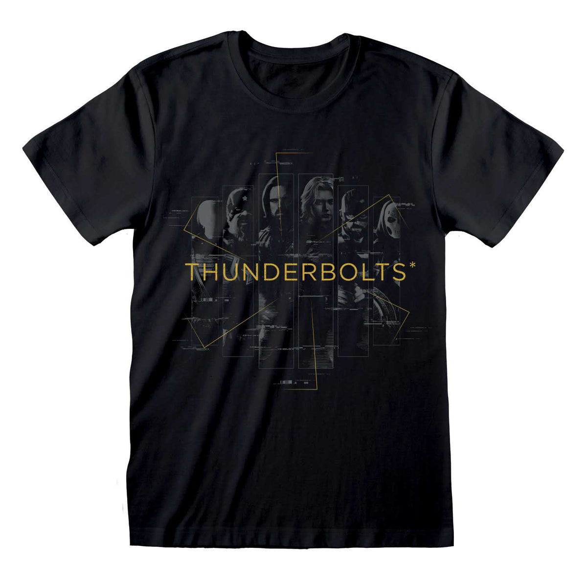 THUNDERBOLTS - THUDERBOLTS CHARACTERS IN RECTANGLES T-SHIRT