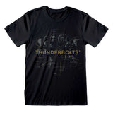 THUNDERBOLTS - THUDERBOLTS CHARACTERS IN RECTANGLES T-SHIRT