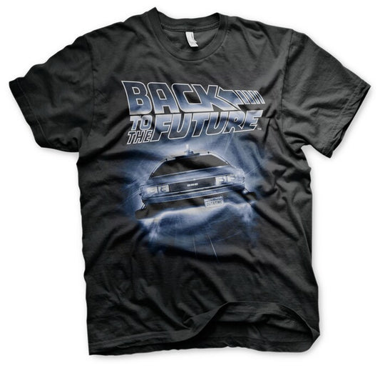 Back To The Future - Flying Delorean T-Shirt