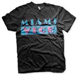 Miami Vice Distressed Logo T-shirt