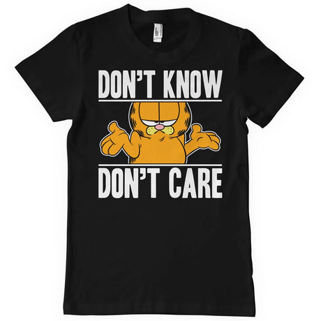 Garfield Don't Know – Don't Care T-shirt