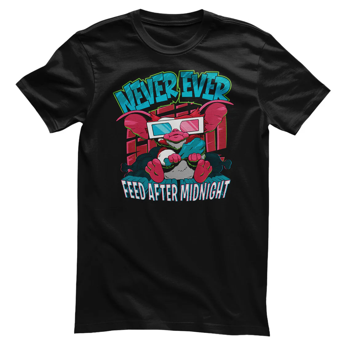 Never Feed After Midnight / Gremlins T-Shirt