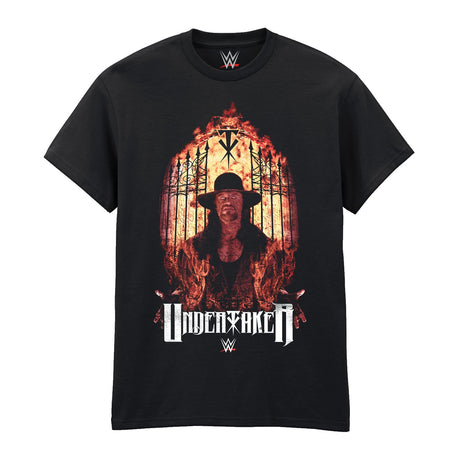 WWE - UNDERTAKER - FLAMES T-SHIRT