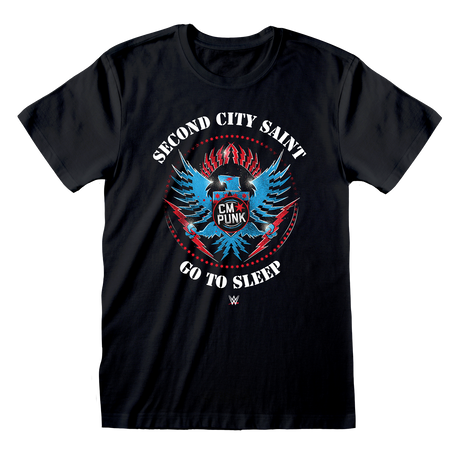 WWE - CM PUNK - SECOND CITY SAINT T-SHIRT