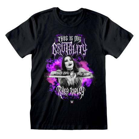 WWE - R RIPLEY - THIS IS MY BRUTALITY B/W T-SHIRT