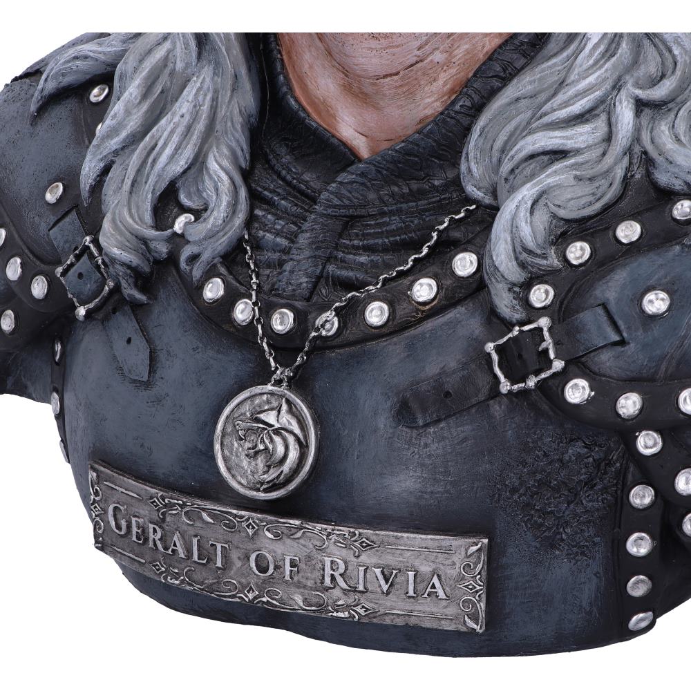The Witcher Geralt of Rivia Bust – 39,5 cm – produktbillede 4