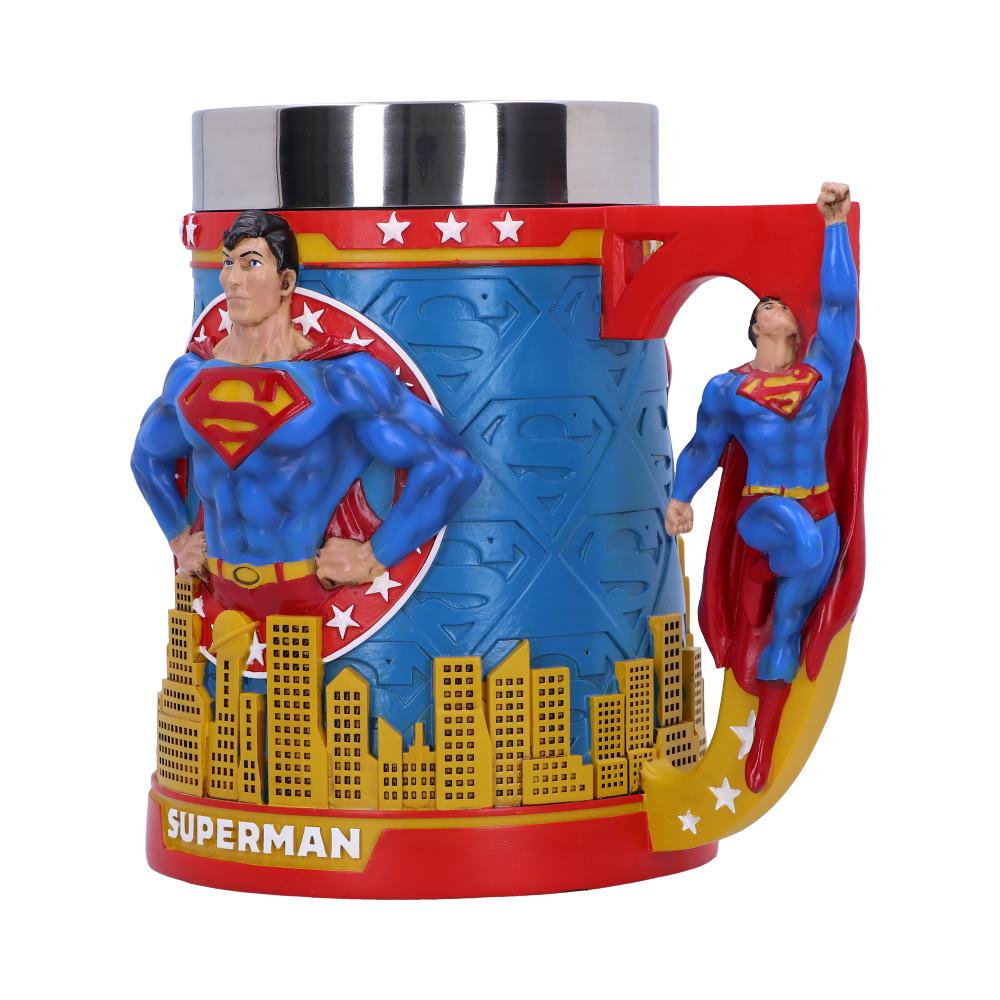 Superman Man of Steel Tankard 15.5cm