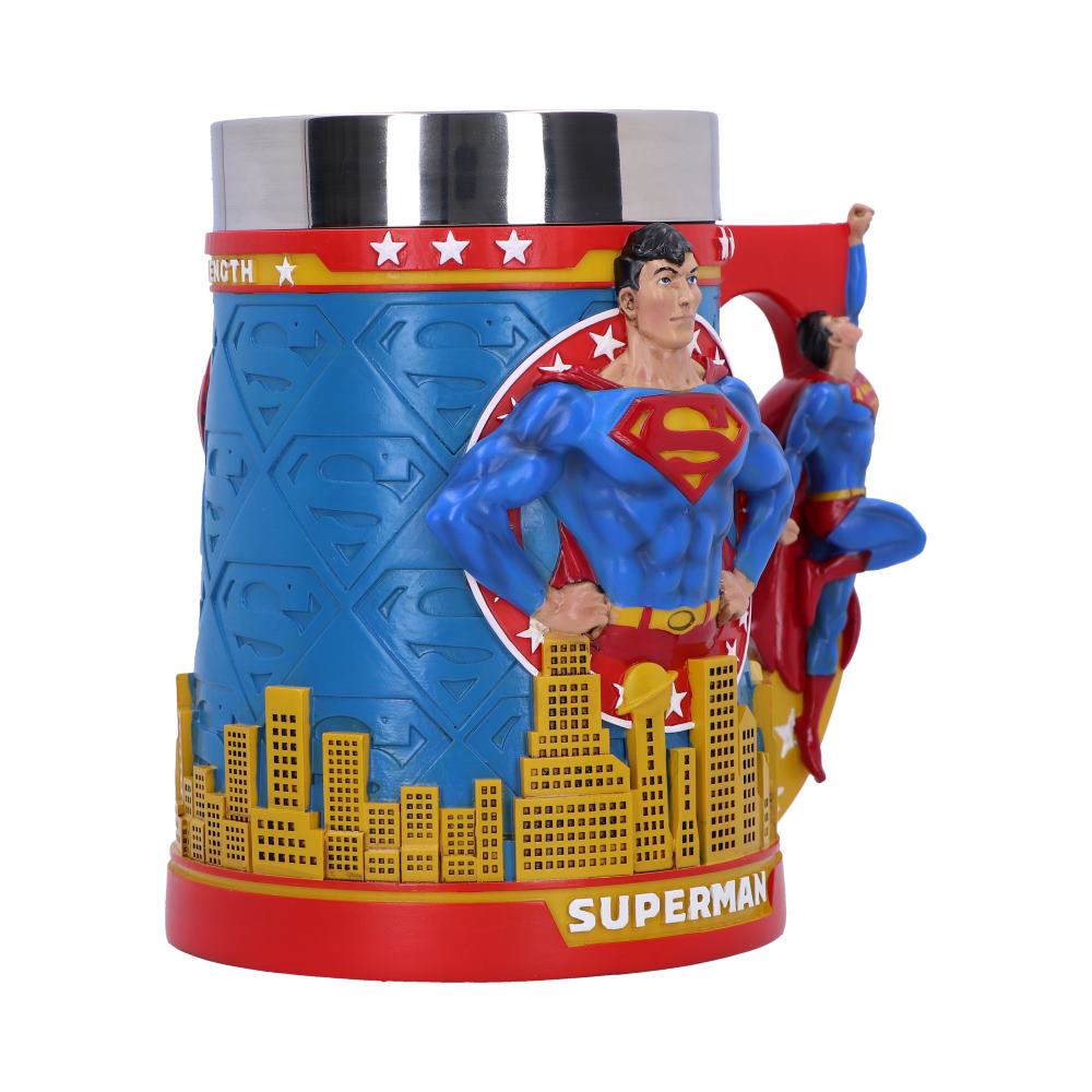 Superman Man of Steel Tankard 15.5cm