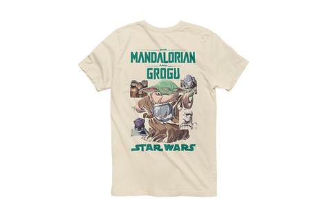 MANDO&GROGU - GROGU SQUARES BP T-SHIRT