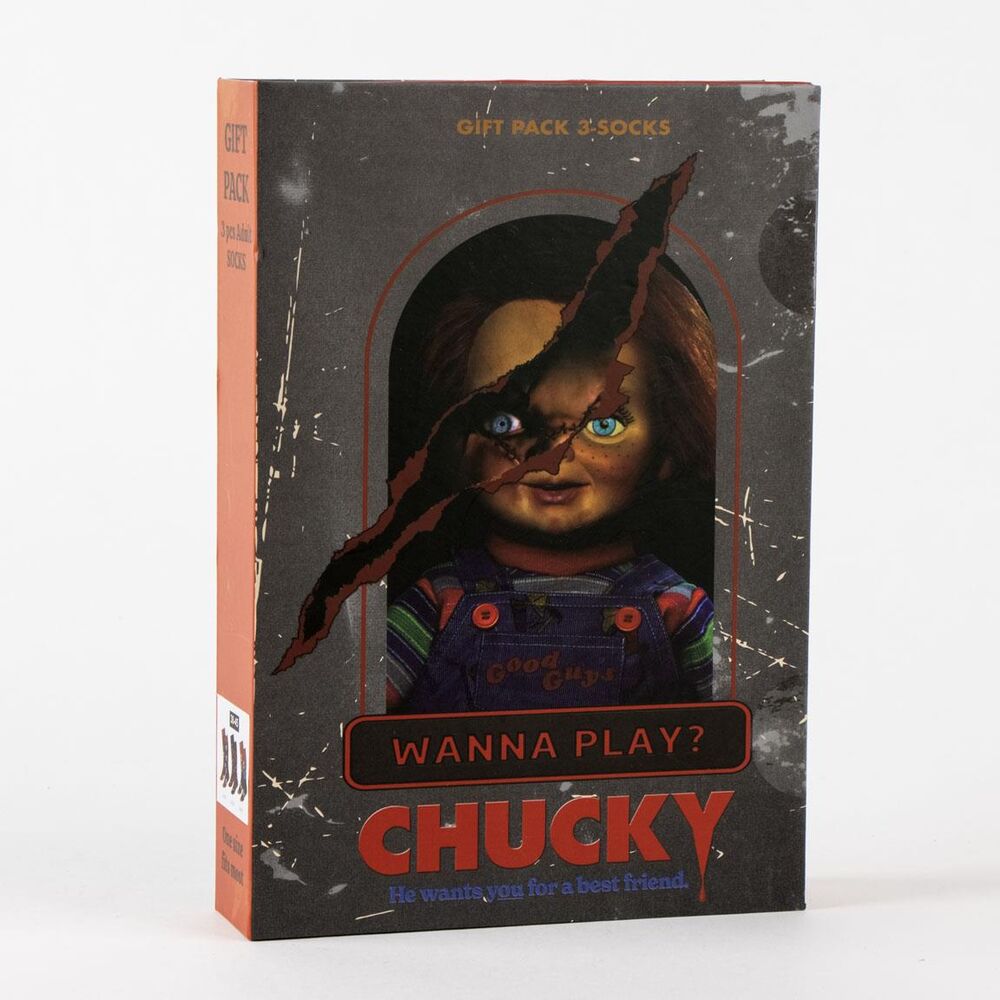 Chucky pak 3 sokker 38/45 – produktbillede 2