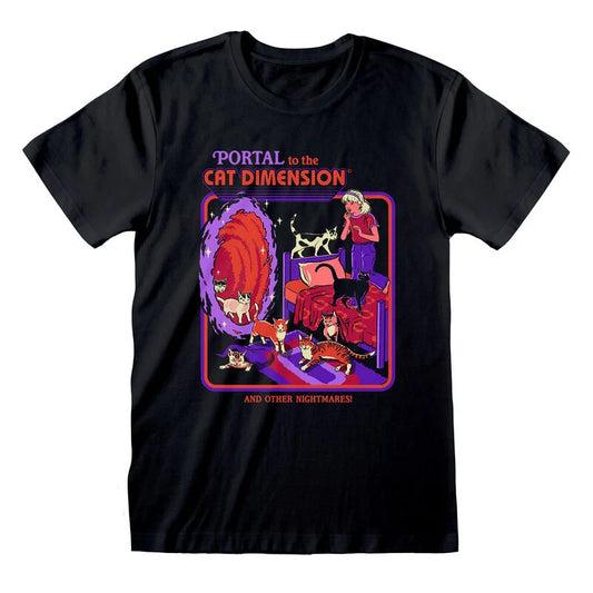 STEVEN RHODES  CAT DIMENSION - T-SHIRT