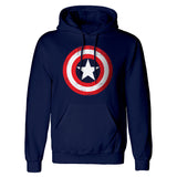 MARVEL COMICS AVENGERS - CAPTAIN AMERICA SHIELD HOODIE