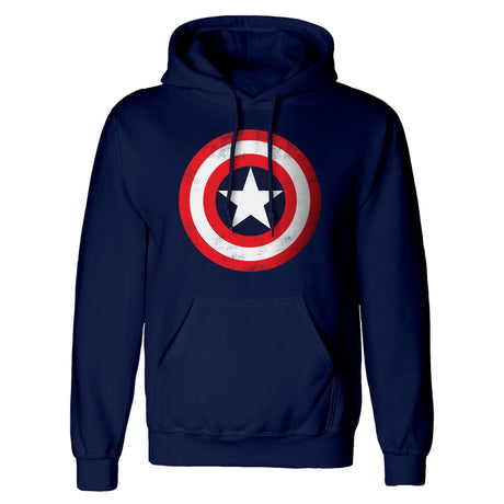 MARVEL COMICS AVENGERS - CAPTAIN AMERICA SHIELD HOODIE
